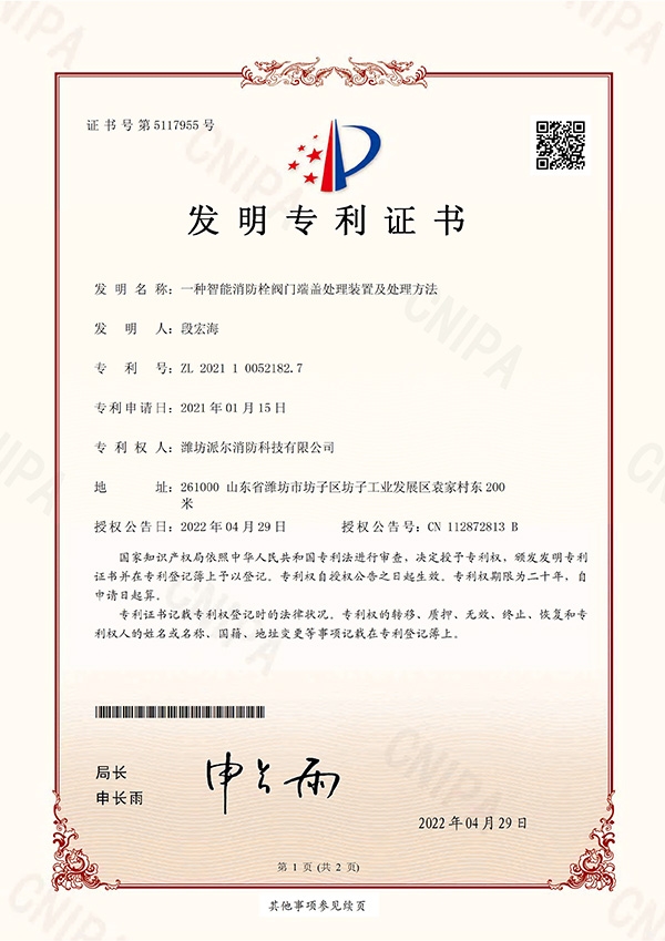發(fā)明專(zhuān)利證書(shū)2